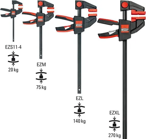 Enkelhandige schroefklem EZ 300 mm (art. 4000831642) — extra foto