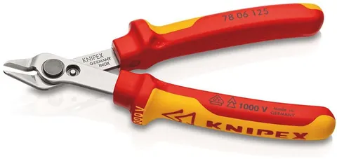 Elektronicazijsnijtang Electronic Super-Knips® lengte 125 mm — extra foto