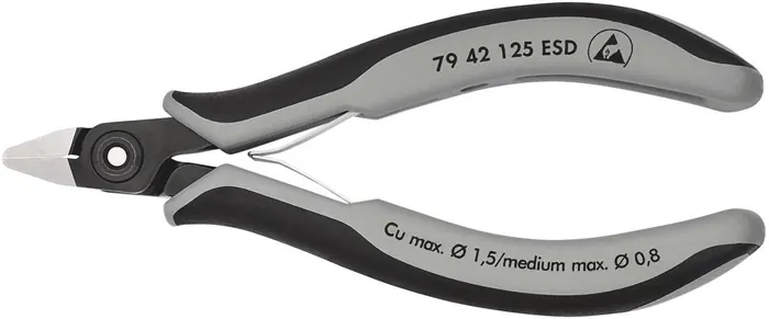 Precisie-elektronicazijsnijtang lengte 125 mm (art. 4000810832)