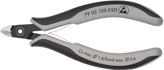 Precisie-elektronicazijsnijtang lengte 120 mm (art. 4000810833)