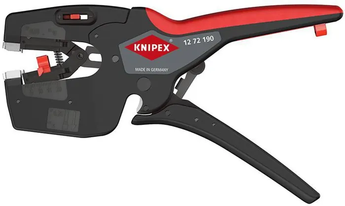 Afstrip- en krimptang lengte 190 mm