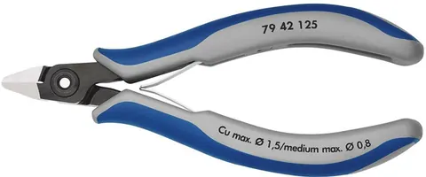 Precisie-elektronicazijsnijtang lengte 125 mm (art. 4000810823)