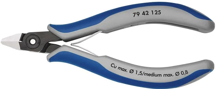 Precisie-elektronicazijsnijtang lengte 125 mm (art. 4000810823)