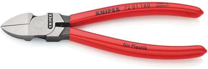 Zijsnijtang voor kunststof lengte 160 mm (art. 4000810179)