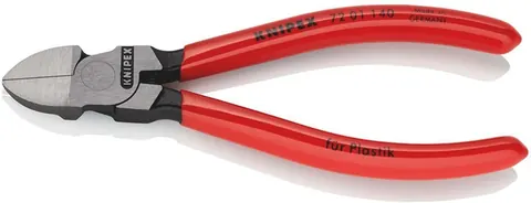 Zijsnijtang voor kunststof lengte 140 mm