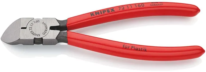 Zijsnijtang voor kunststof lengte 160 mm (art. 4000810180)