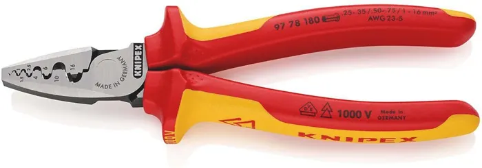 Adereindhulstang lengte 180 mm (art. 4000795285)