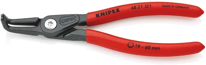 Precisie-borgringtang J 21 lengte 165 mm