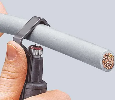 Draadstripgereedschap lengte 135 mm — extra foto