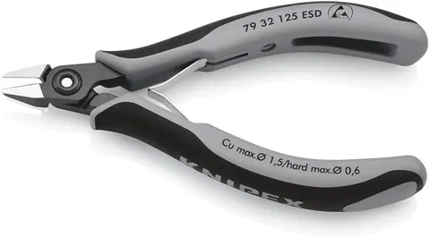 Precisie-elektronicazijsnijtang lengte 125 mm (art. 4000810831) — extra foto