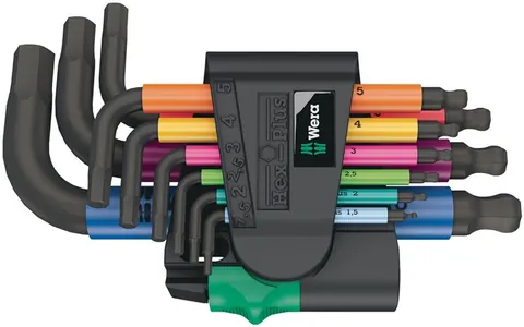 Haakse schroevendraaier-set 950/9 10 mm