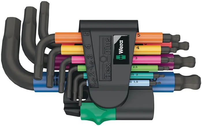 Haakse schroevendraaier-set 950/9 10 mm