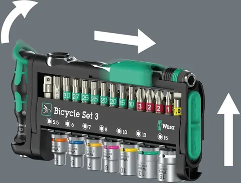 Bit-/dopsleutel-set Bicycle Set 3 — extra foto