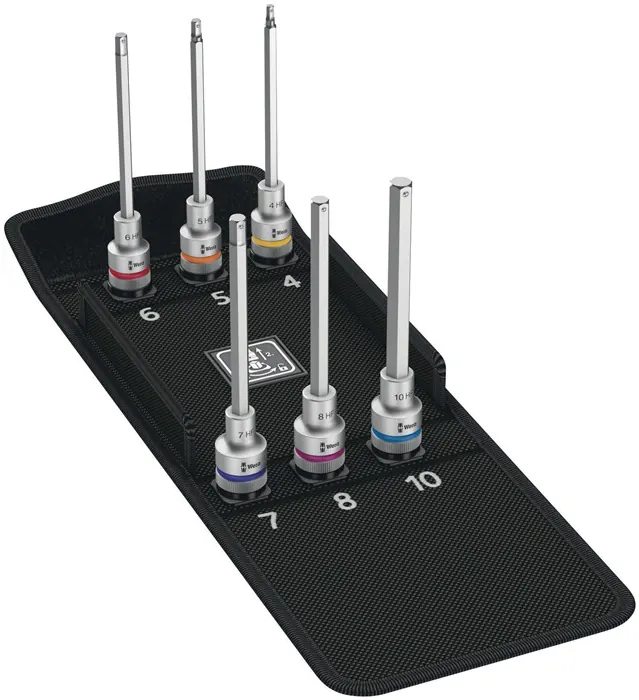 Dopsleutel-set 8740 C HF 140 mm
