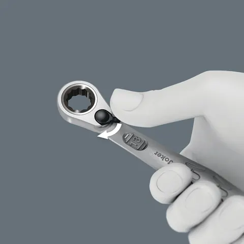 Steekringratelsleutel Joker lengte 159 mm — extra foto