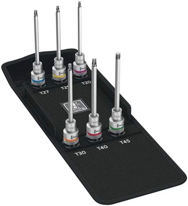Dopsleutel-set 8767 C TORX® HF2