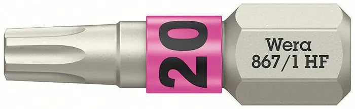 Bit 867 TORX® HF lengte 25 mm (art. 8002899412)