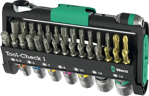 Bit-/dopsleutel-set Tool-Check 1