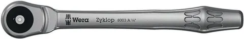 Doorsteekratel Zyklop Metal push lengte 141 mm