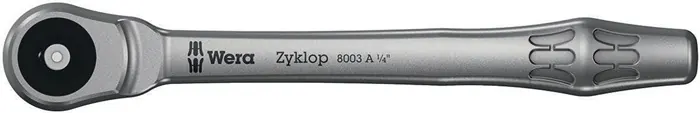 Doorsteekratel Zyklop Metal push lengte 141 mm