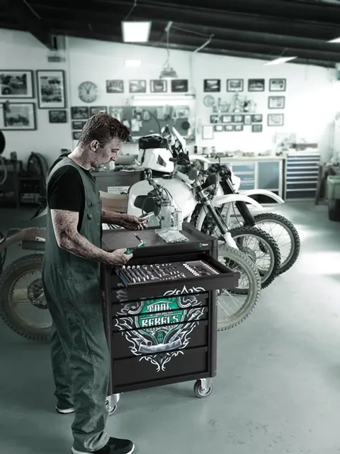 Werkplaatswagen 9700 Tool Rebel 1000 kg — extra foto