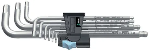 Haakse schroevendraaier-set 3950 PKL/9 10 mm