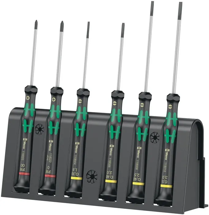 Precisieschroevendraaier-set 2035/6 A