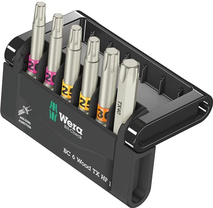 Bitassortiment Bit-Check 6 Wood TX HF 1