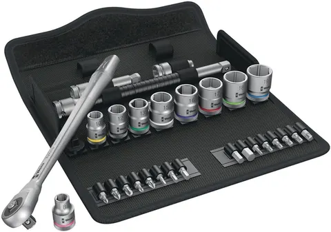 Dopsleutel-set Zyklop Metal 8100 SB 7 19 mm