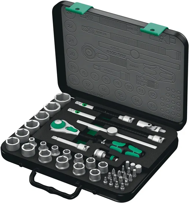 Dopsleutel-set 8100 SB2 Zyklop 24 mm