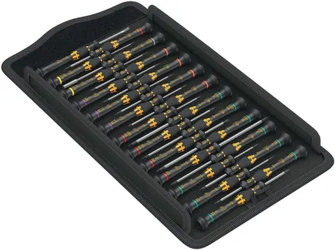 Precisieschroevendraaier-set Kraftform Micro ESD Big Pack 1