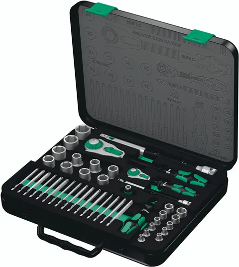 Dopsleutel-set 8100 SA/SC 2 Zyklop 24 mm