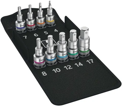 Dopsleutel-set 8740 C HF 1 17 mm