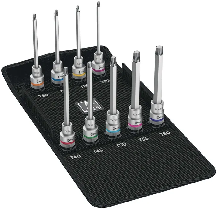 Dopsleutel-set 8767 C TORX® HF3
