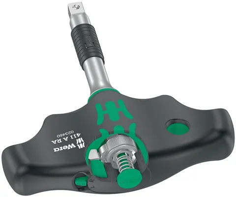 Hefboomomschakelratel 411 A RA dwarsgreep lengte 89 mm