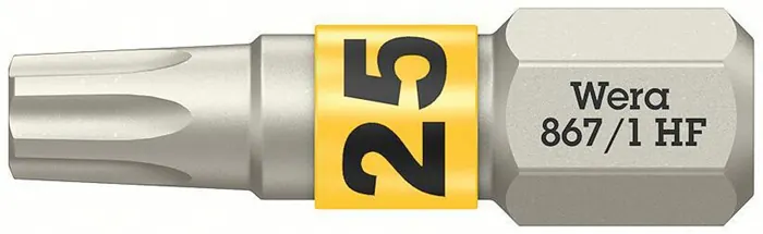 Bit 867 TORX® HF lengte 25 mm (art. 8002899413)