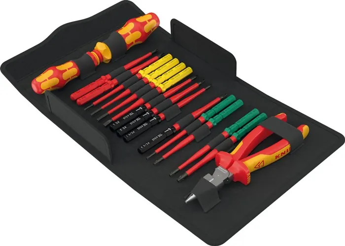 Schroevendraaier-set VDE 17 extra slim 2 Tool Finder