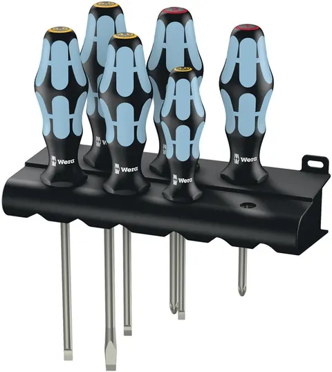 RVS-schroevendraaier-set 334/6