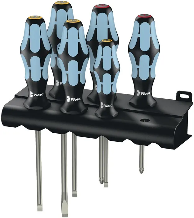 RVS-schroevendraaier-set 334/6