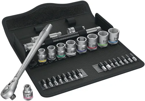 Dopsleutel-set Zyklop Metal 8100 SB 8 19 mm