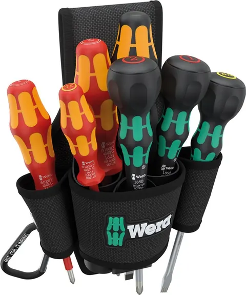 Schroevendraaier-set 9621 Belt Pouch Set 2
