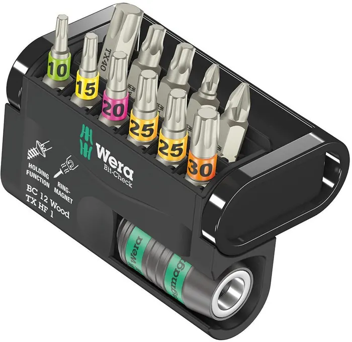 Bitassortiment Bit-Check 12 Wood TX HF 1