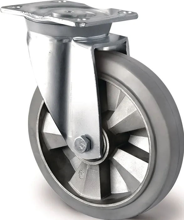 Zwenkwiel voor zware lasten Ø160 mm, 400 kg (art. 2000256405)