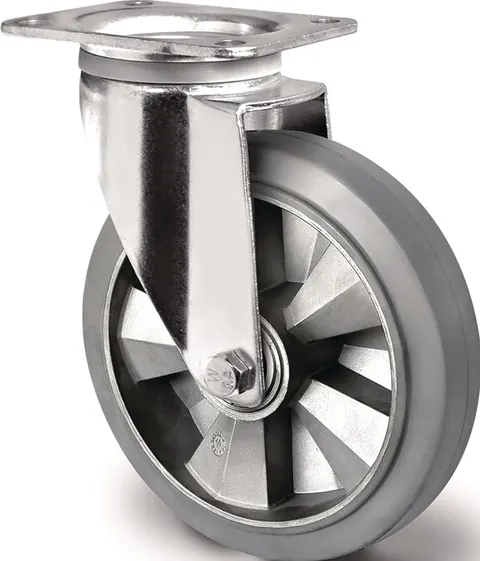 Zwenkwiel voor zware lasten Ø250 mm, 500 kg (art. 2000256407)