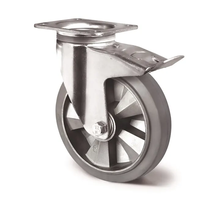 Zwenkwiel voor zware lasten Ø250 mm, 500 kg (art. 2000256413)