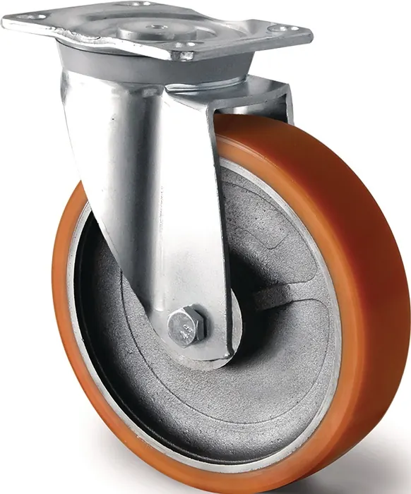 Zwenkwiel voor zware lasten Ø200 mm, 1.000 kg (art. 2000256802)