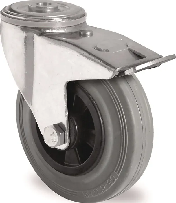Zwenkwiel met totaalklem Ø100 mm, 75 kg (art. 2000276116)