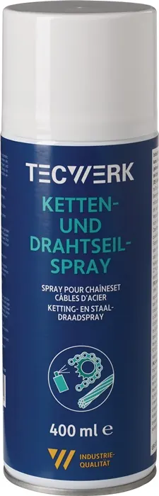 Ketting-/staalkabelspray