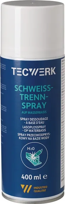 Lasscheidingsspray op waterbasis