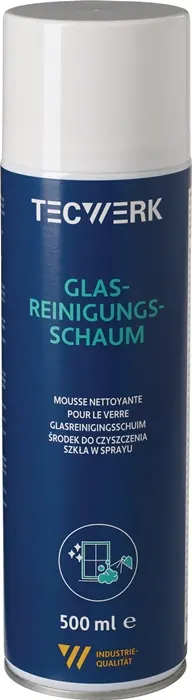 Glasreinigingsschuim